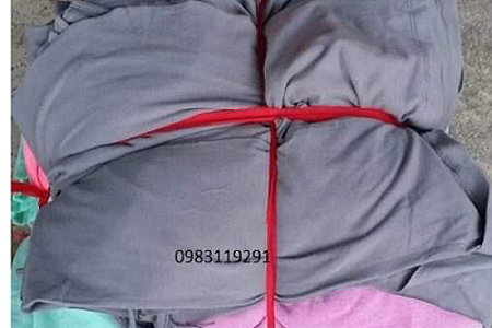 vải lau 100% cotton